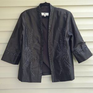Marisa Baratelli Beaded 100% Silk Evening Jacket